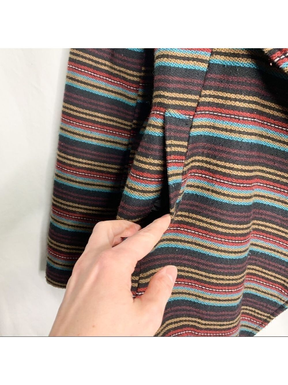 ANTHROPOLOGY JACK Wool Blend Belted Wrap Jacket - Picture 11 of 16